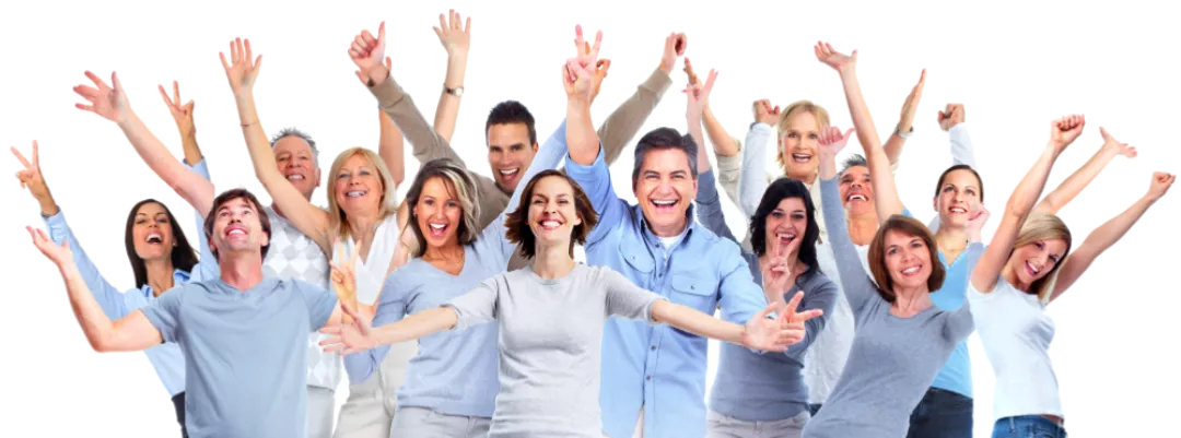 Agency can be improved with training and support group of people celebrating